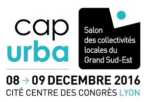 logo Cap Urba 2016 - Salon des collectivités locales du Grand Sud Est
