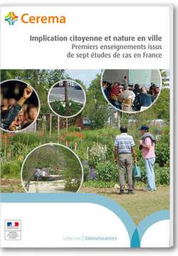 Implication citoyenne et nature en ville - Premiers enseignements issus de sept études de cas en France