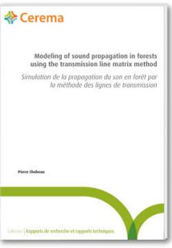 Modeling of sound propagation in forests using the transmission line matrix method - Simulation de la propagation du son en forêt par la méthode des lignes de transmission