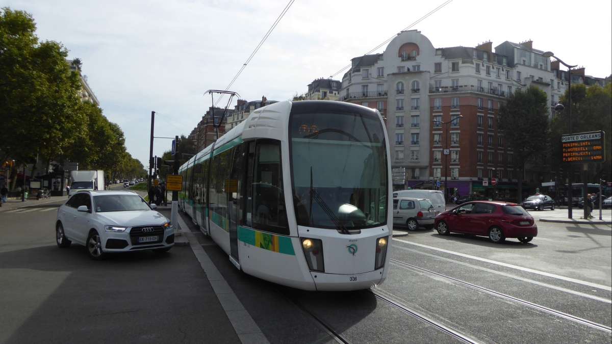 Tramway à Paris